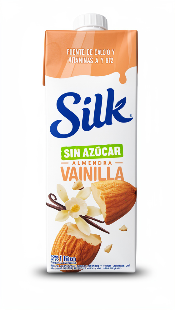 Silk almendra vainilla sin azucar