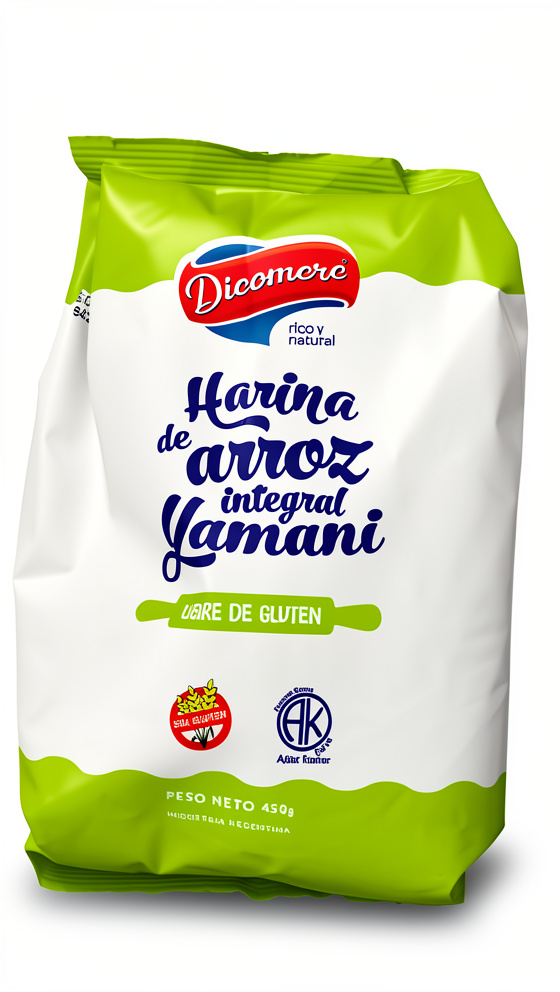 Harina de Arroz Integral Yamani Dicomere x 450 grs