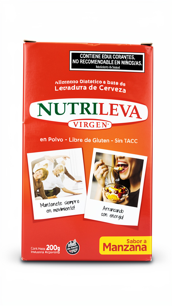 Levadura de Cervza Virgen Sabor Manzana Nutrileva