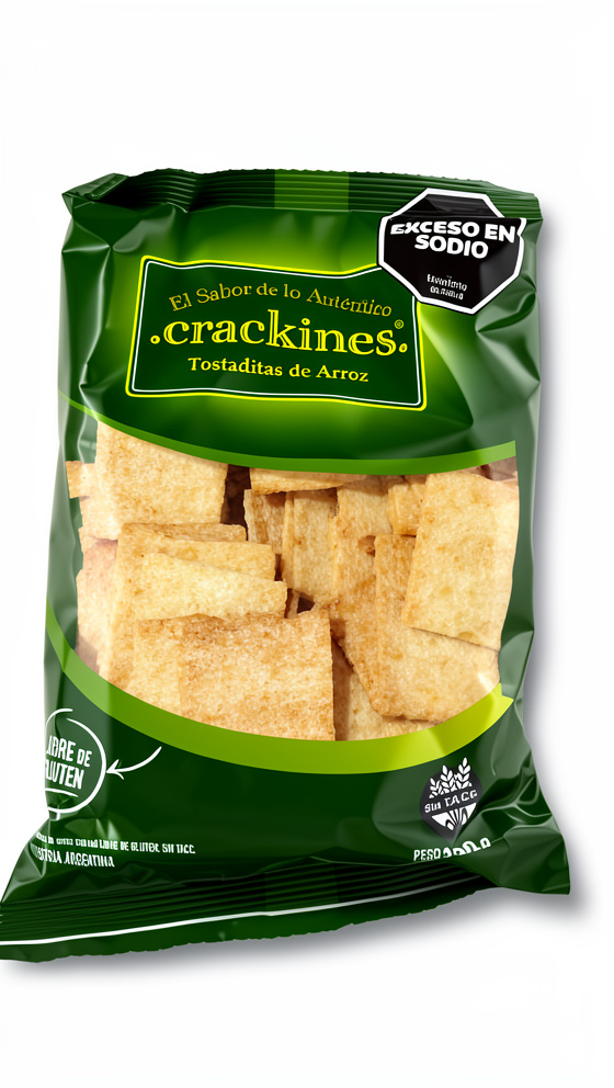 Crackines Tostaditas de Arroz