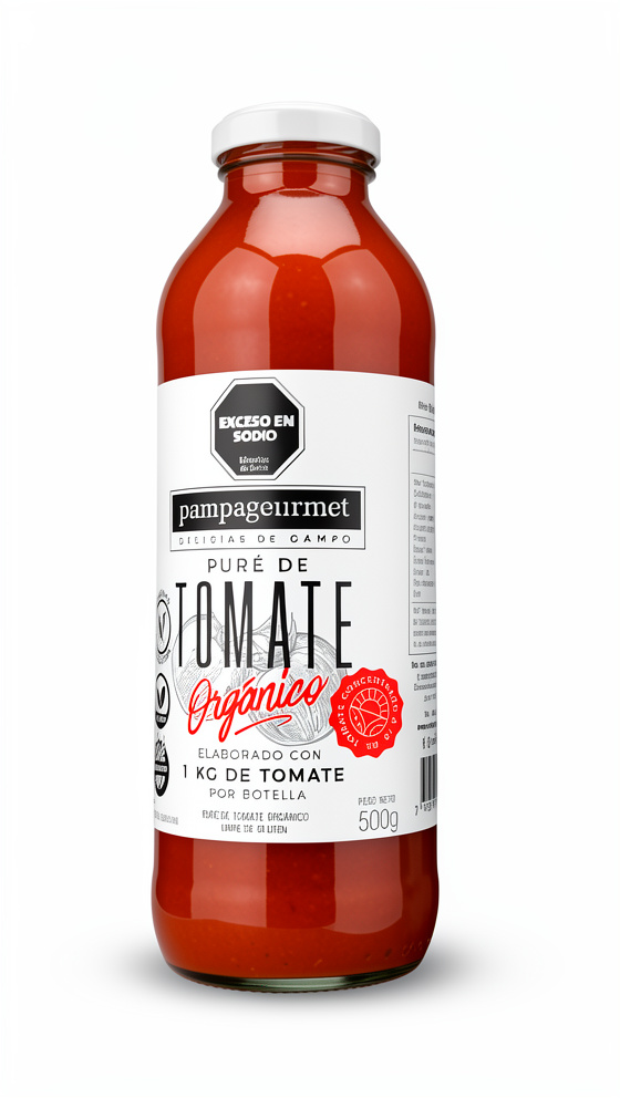 Pure de Tomate Organico PampaGourmet 1Kg