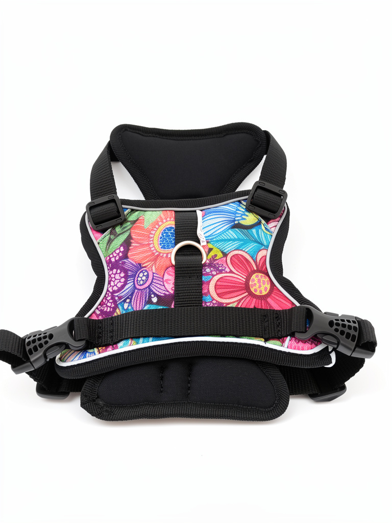 Pechera flores talla XS