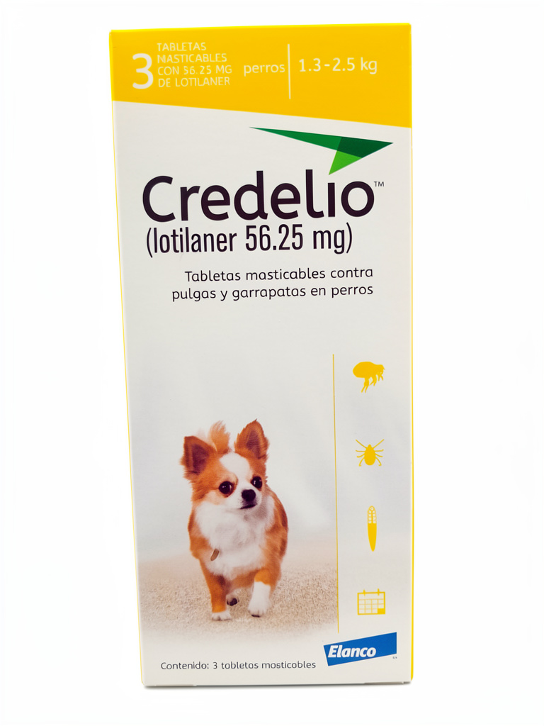 Credelio perros 1-3 a 2.5 KG