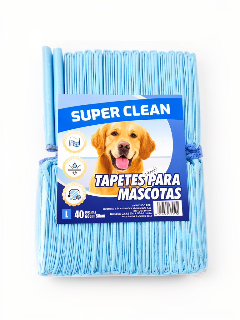 Super Clean tapetes absorbentes azules por UNIDAD