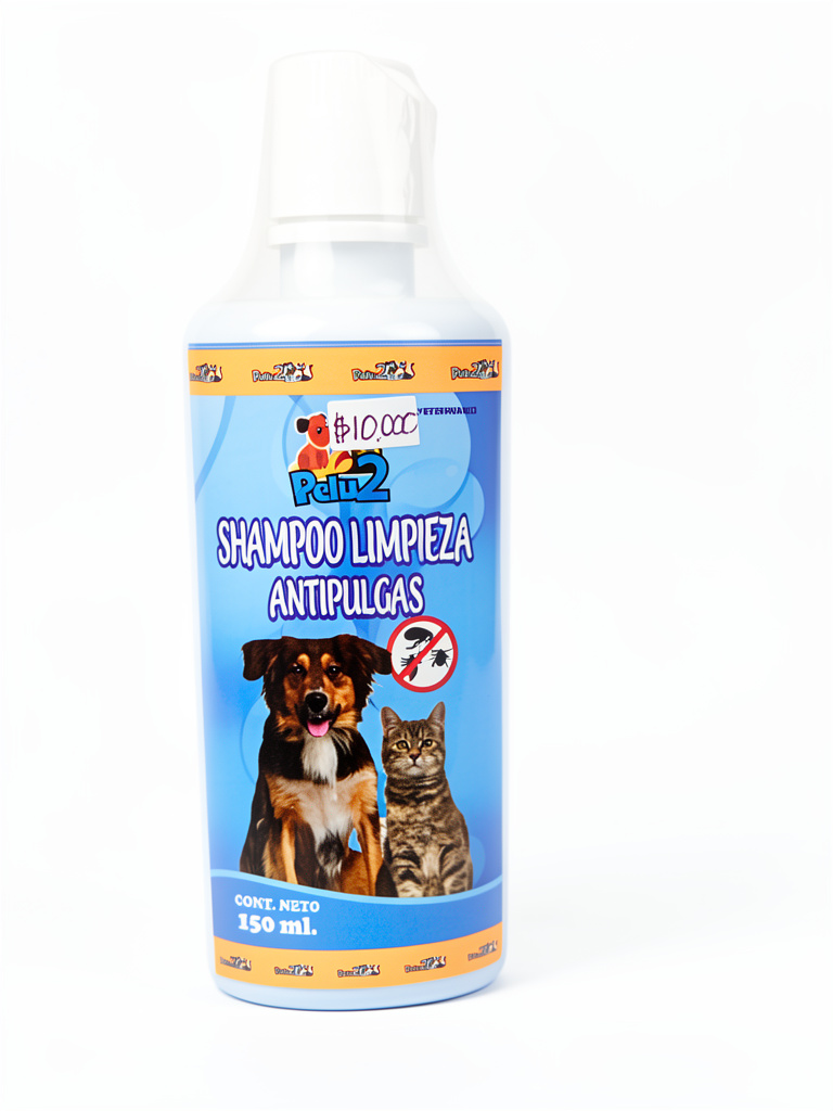Pet2 shampoo antipulgas 150 ml
