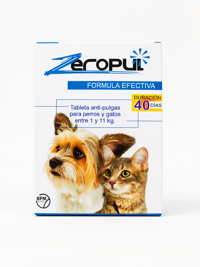 ZEROPUL PARA PERROS Y GATOS ENTRE 1 Y 5 KG