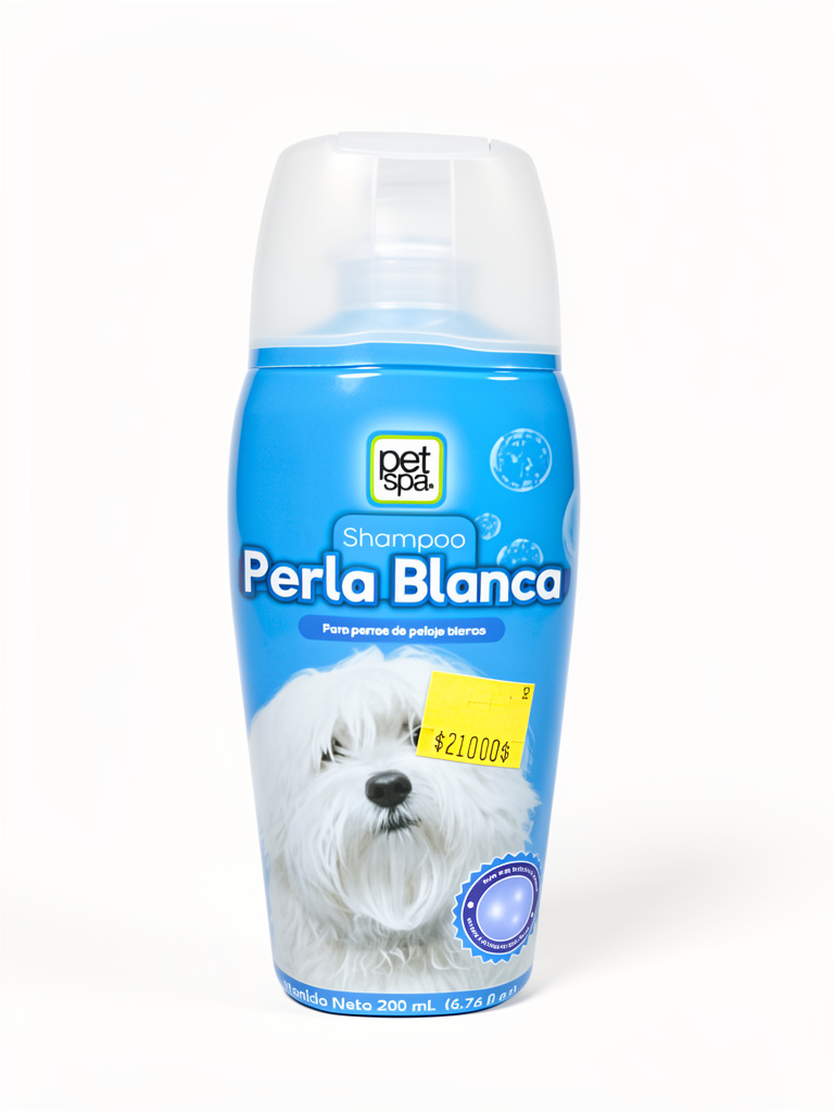 Pet Spa Perla Blanca shampoo perros