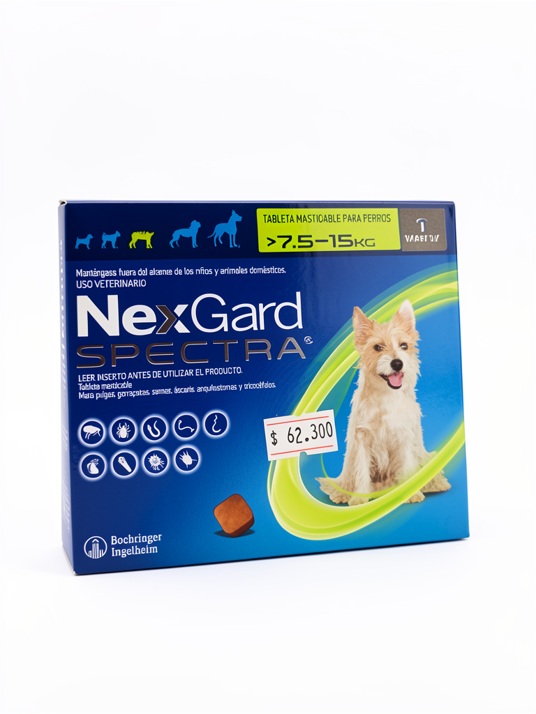 NexGard Spectra perro 7.5-15kg