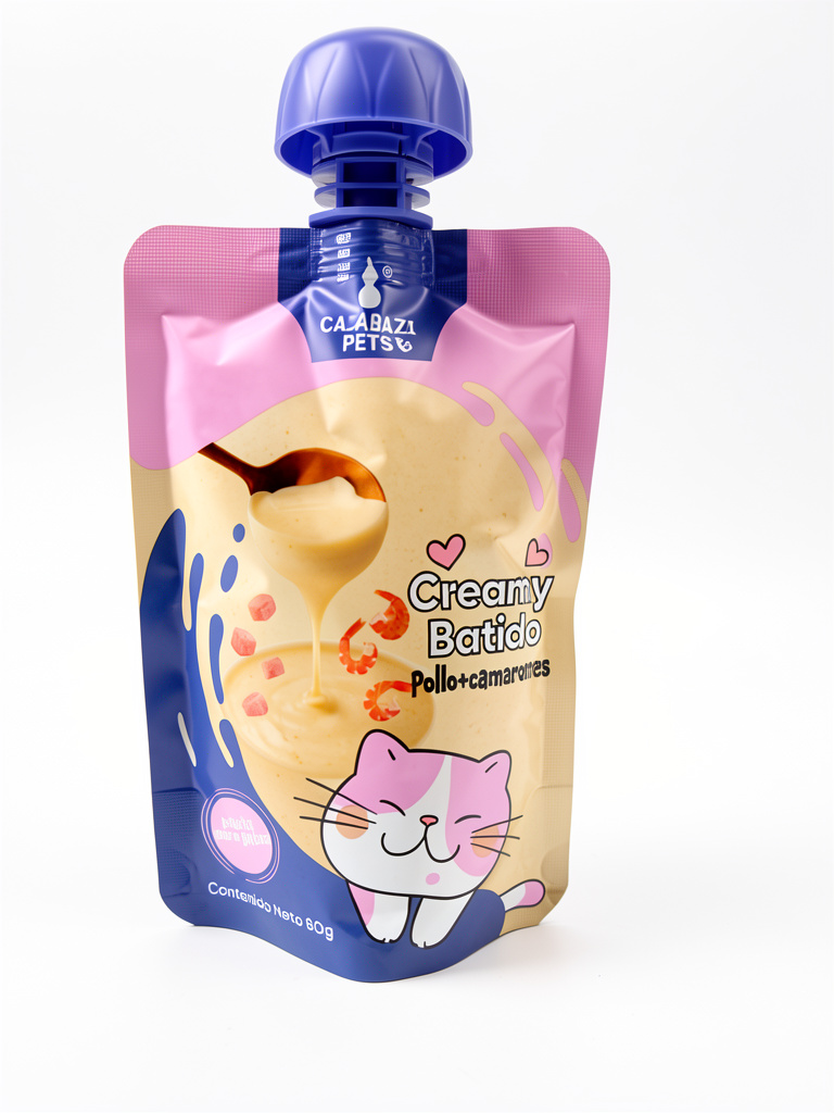 Batido Calabaza Pets Creamy atun y bacalao