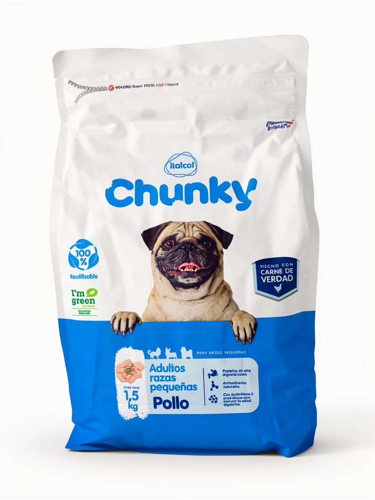 Chunky Adultos Razas Pequenas Pollo 1.5kg