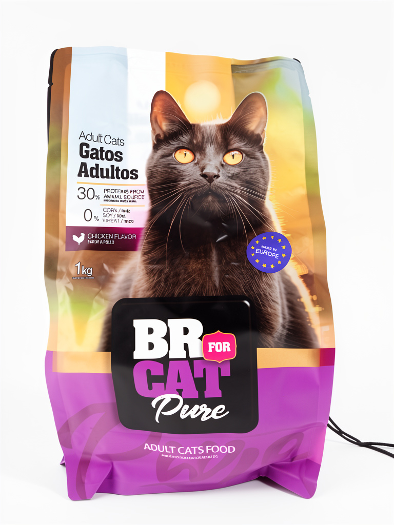 BR For Cat Pure adulto pollo 1kg