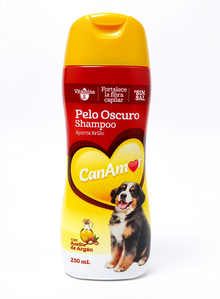 CanAmor pelo oscuro shampoo
