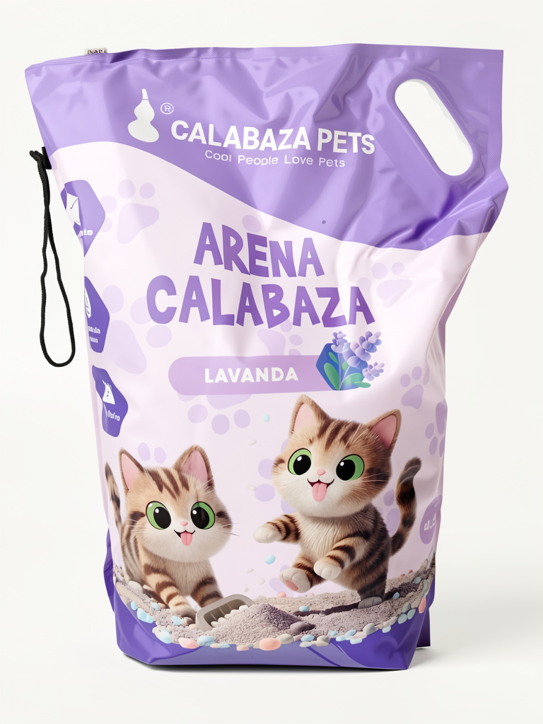 Calabaza Pets Arena Lavanda 4.5 Kg