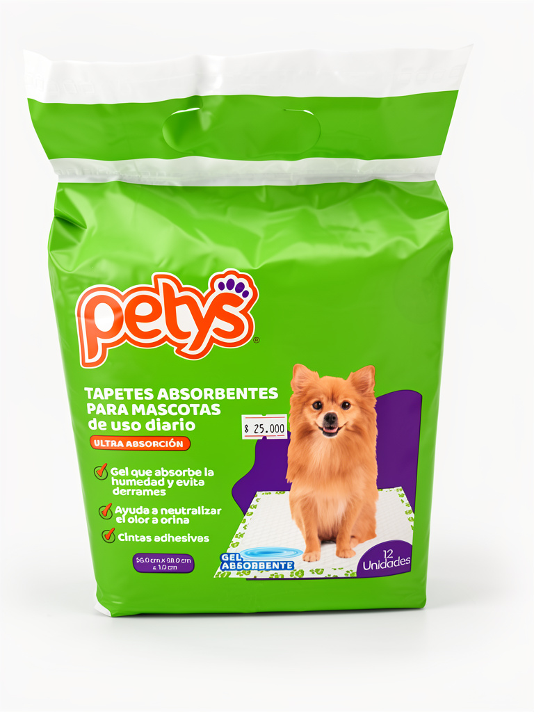 Petys tapetes mediano x 12 und