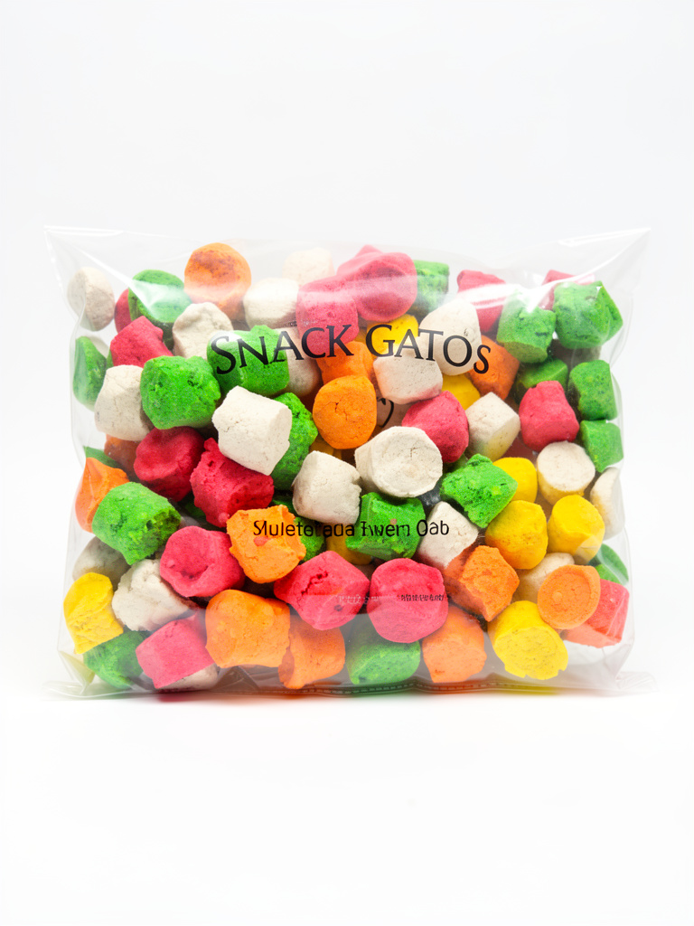 Snack multicolor para perro coquitos 1 kg
