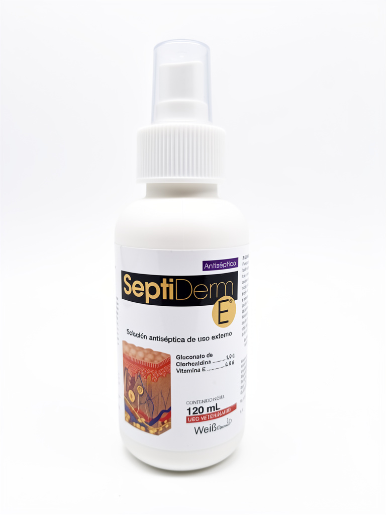 Septiderm E antiseptico 120 mL