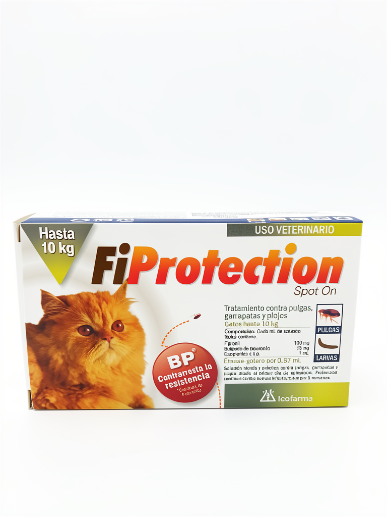 FiProtection antipulgas hasta 10kg Gato