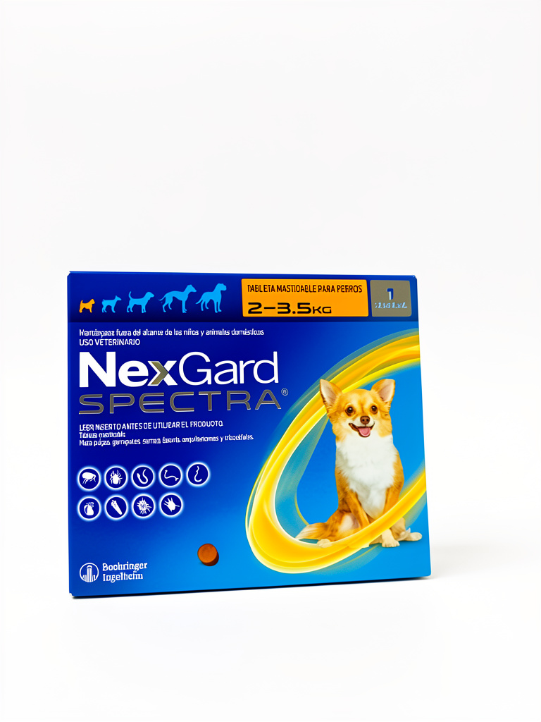 NexGard Spectra tabletas perros 2-3.5kg