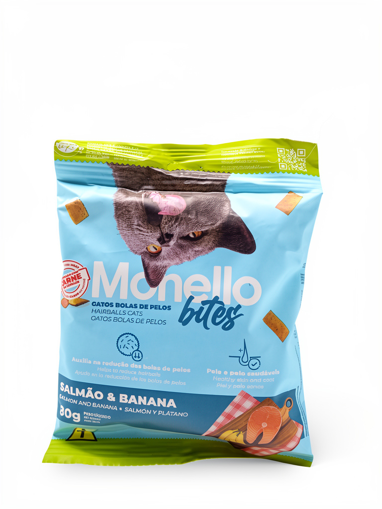 Monello snacks bites 80g gatos
