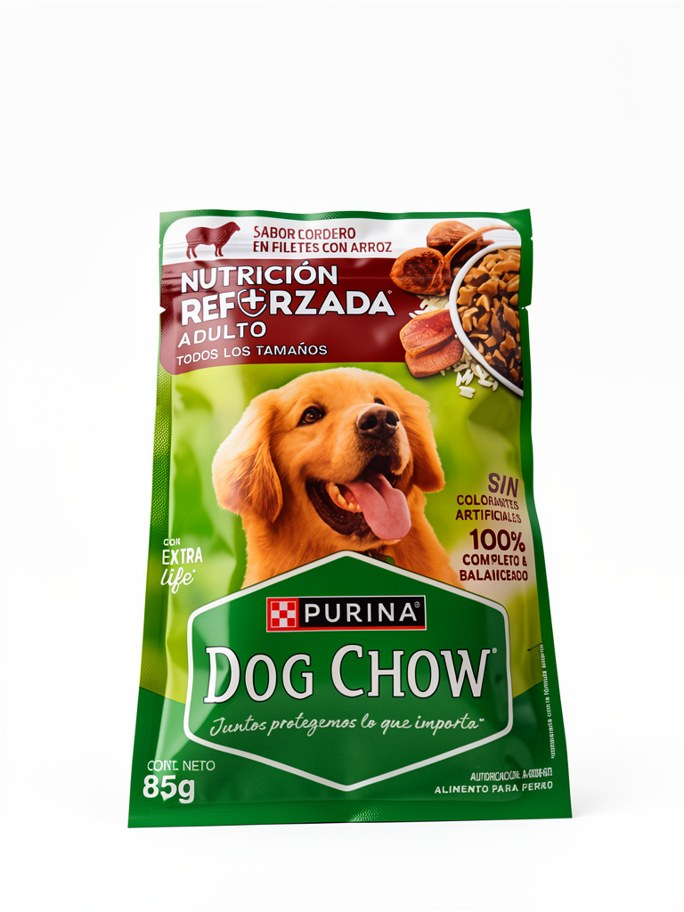 Dog Chow humeda cordero 85g