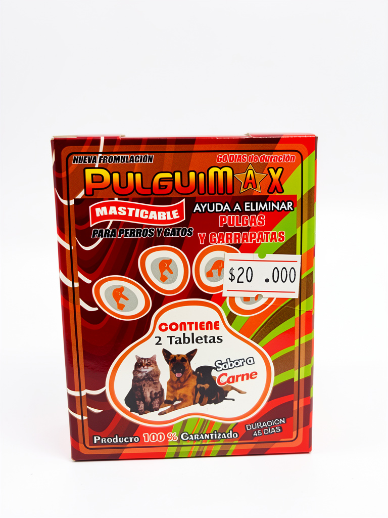 Pulguimax masticable