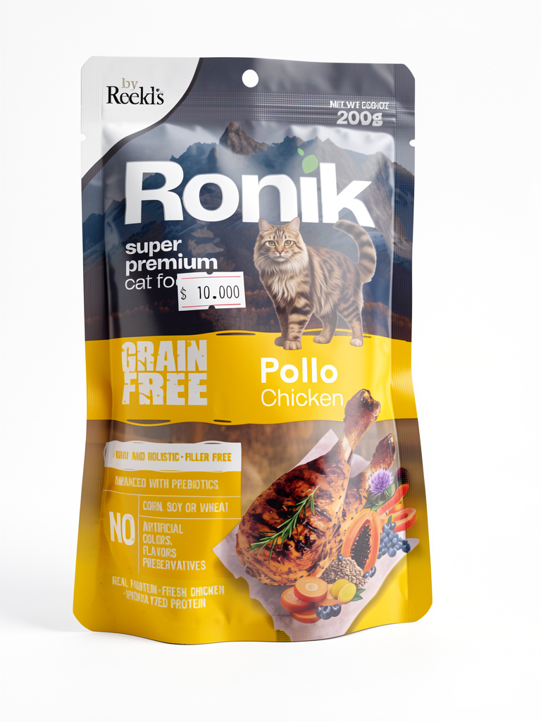 Ronik  Pollo 500gr gatos