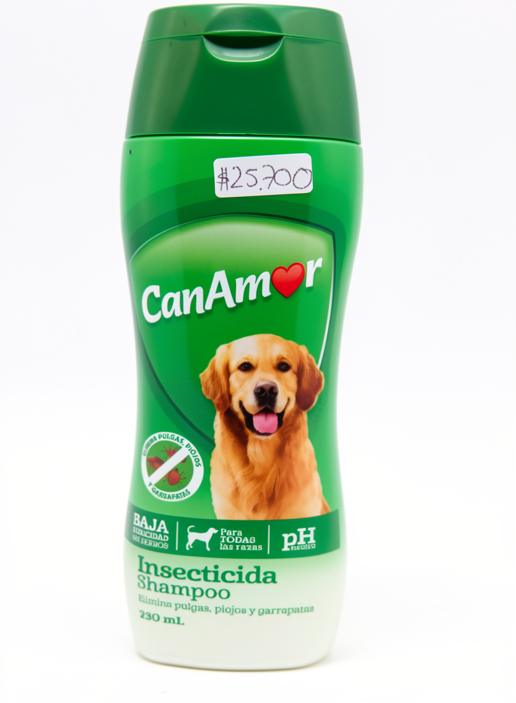 CanAmor shampoo insecticida perro