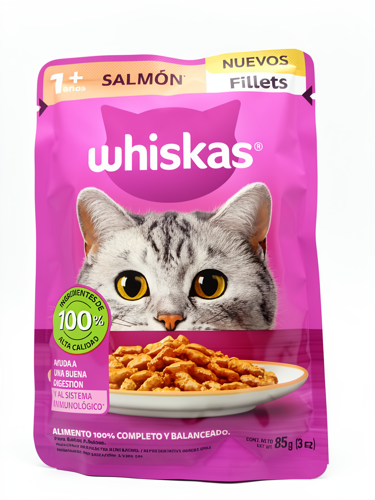 Whiskas alimento húmedo 85g Salmon