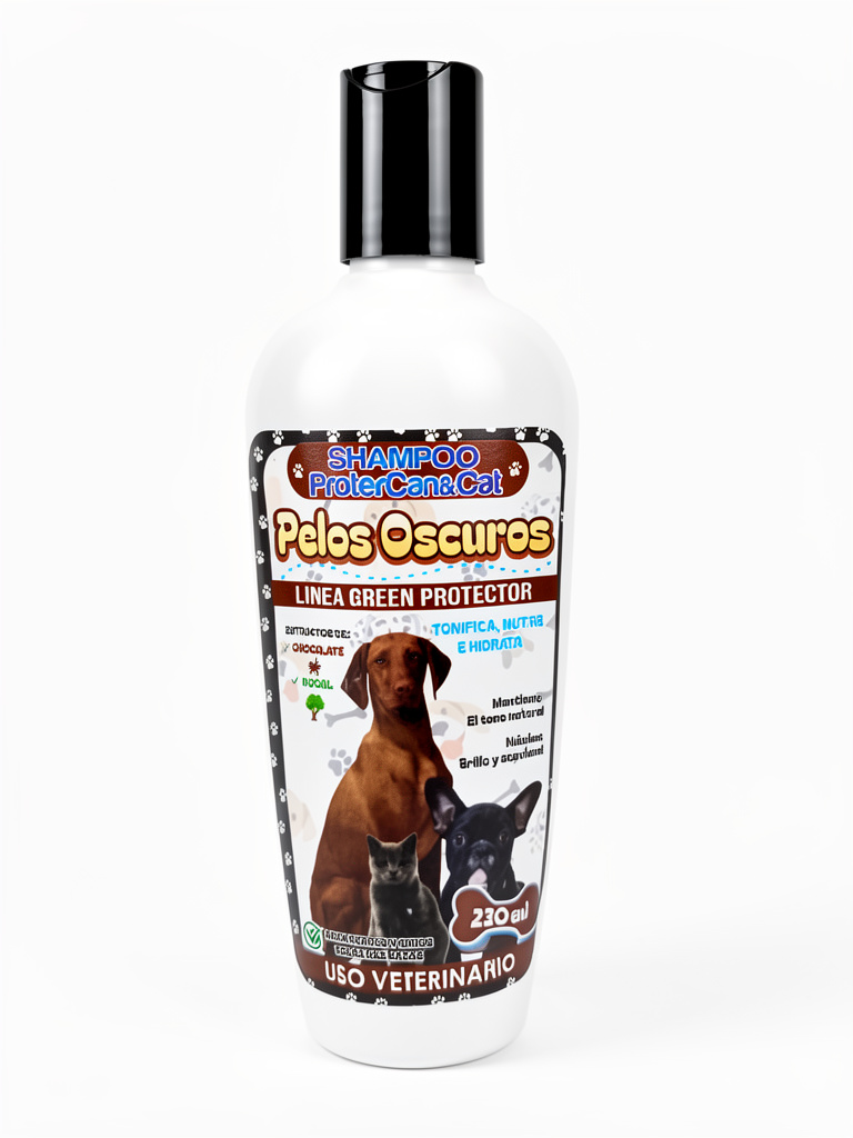 Shampoo Pelos Oscuros ProterCan&Cat