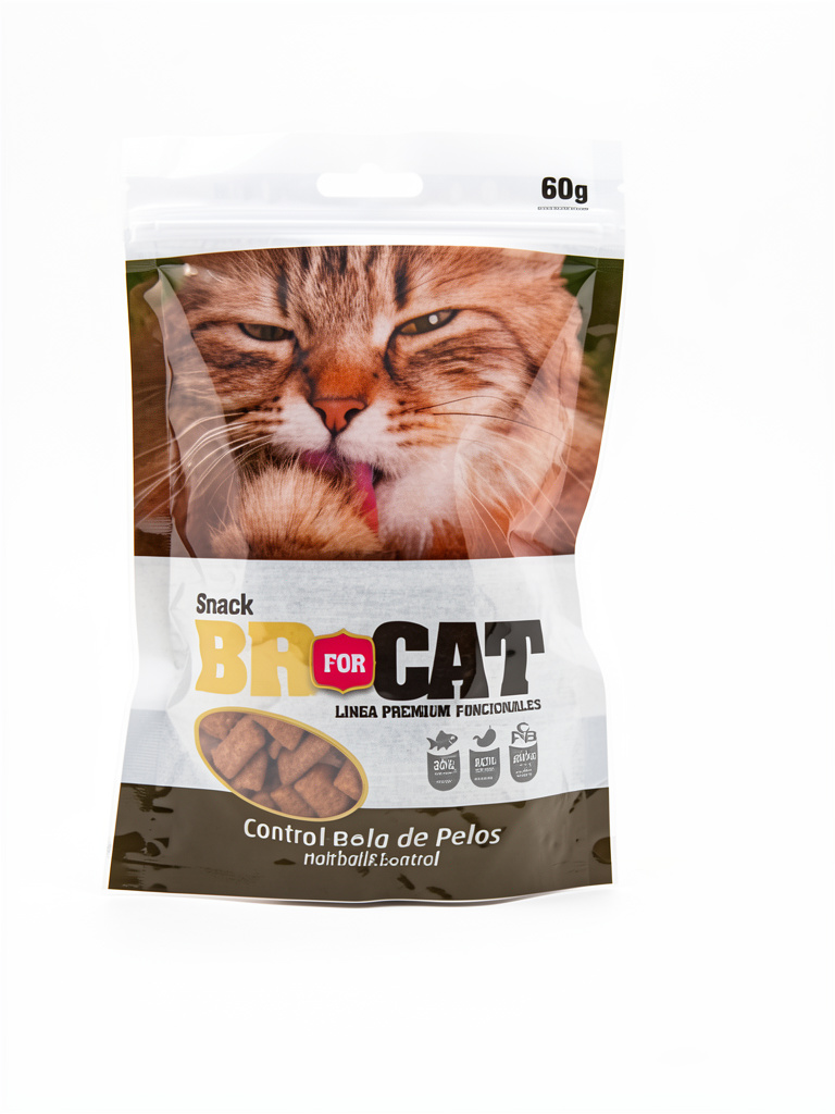 Brocat snack control bolas de pelos 60g