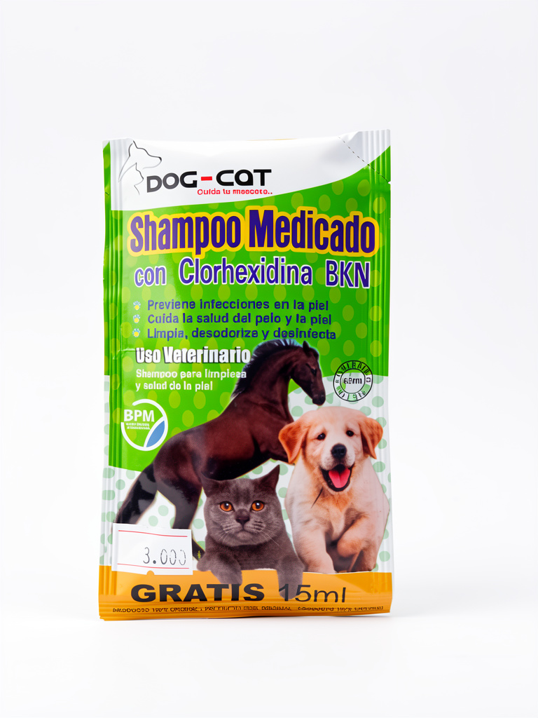 Sobre shampoo medicado
