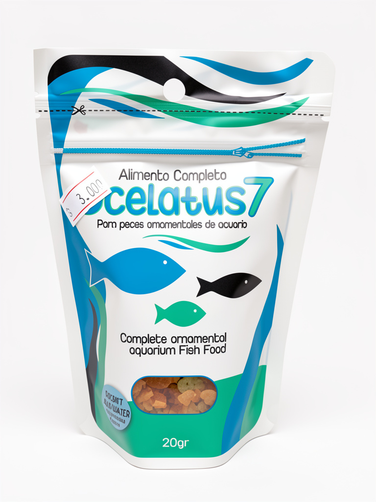 Ocelatus7 alimento peces 20gr