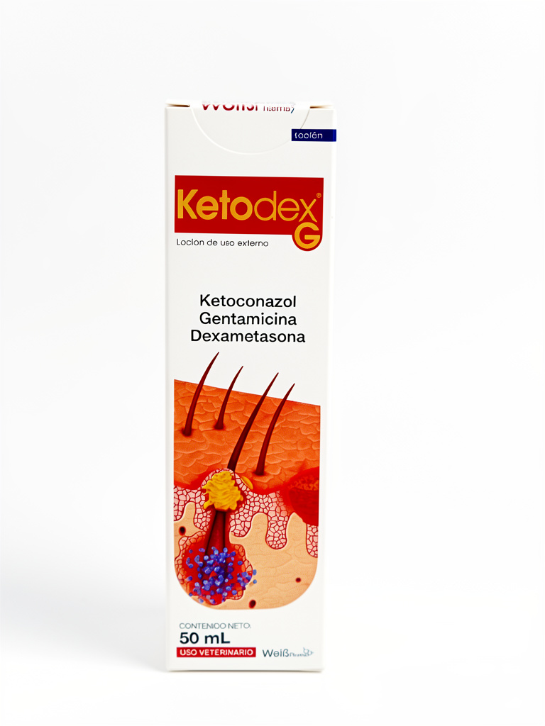 Ketodex G locion veterinaria