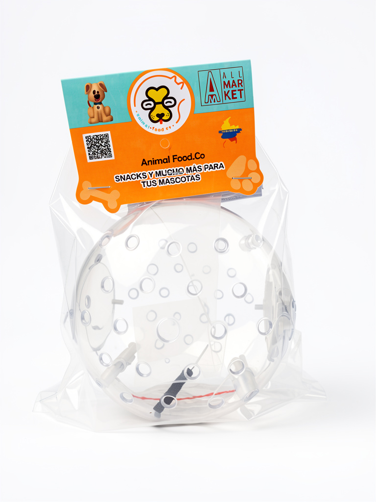 Pelota transparente para hamster