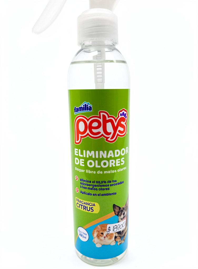Eliminador de olores petys