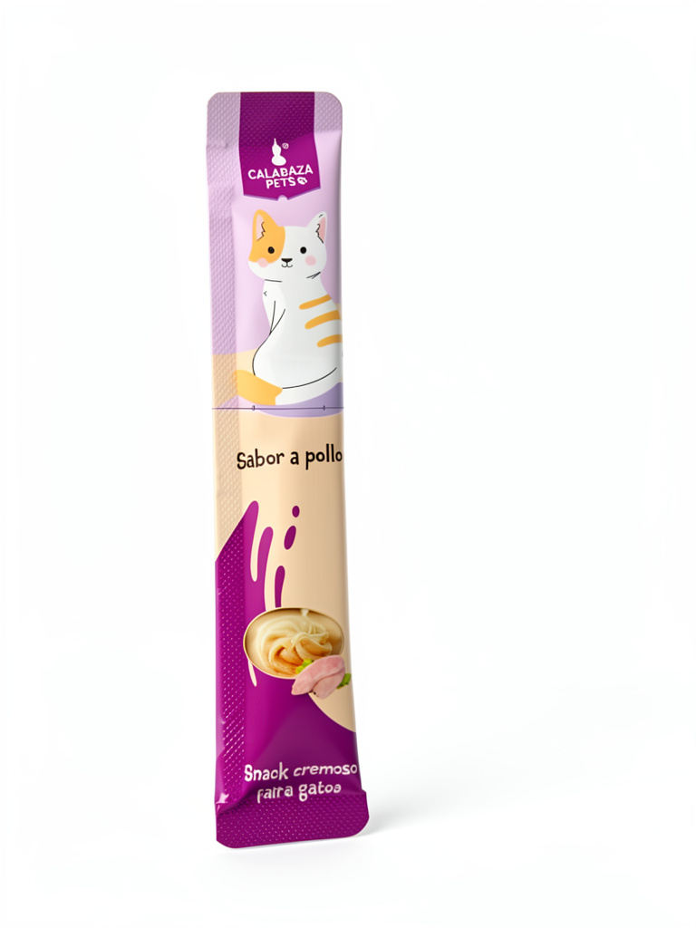 Calabaza Pets snack cremoso pollo