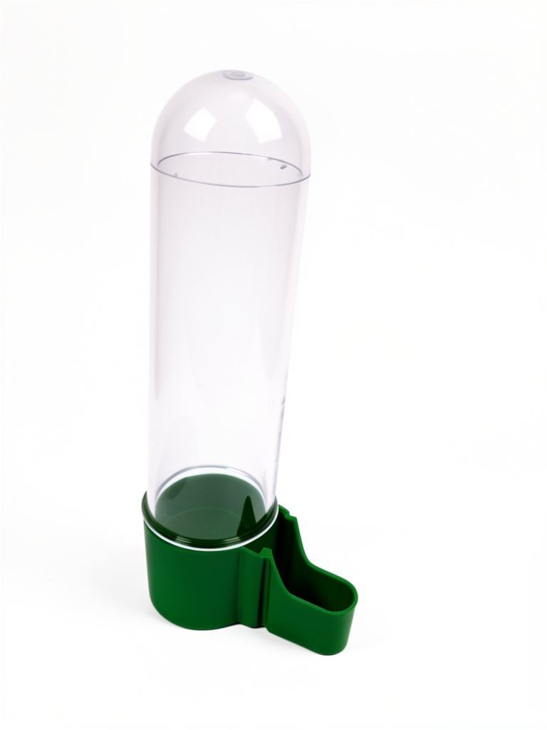 Dispensador agua verde pajaros