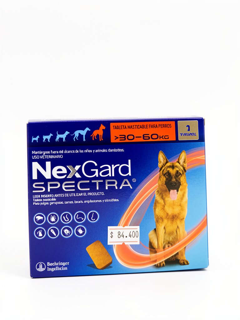 NexGard Spectra tabletas perro 30-60kg