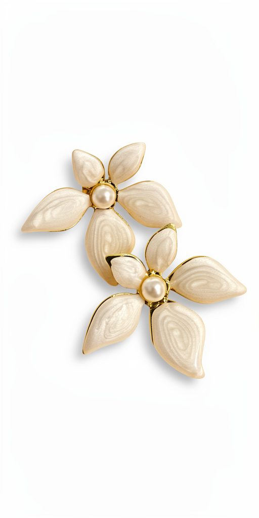Aros Orquídea Perla