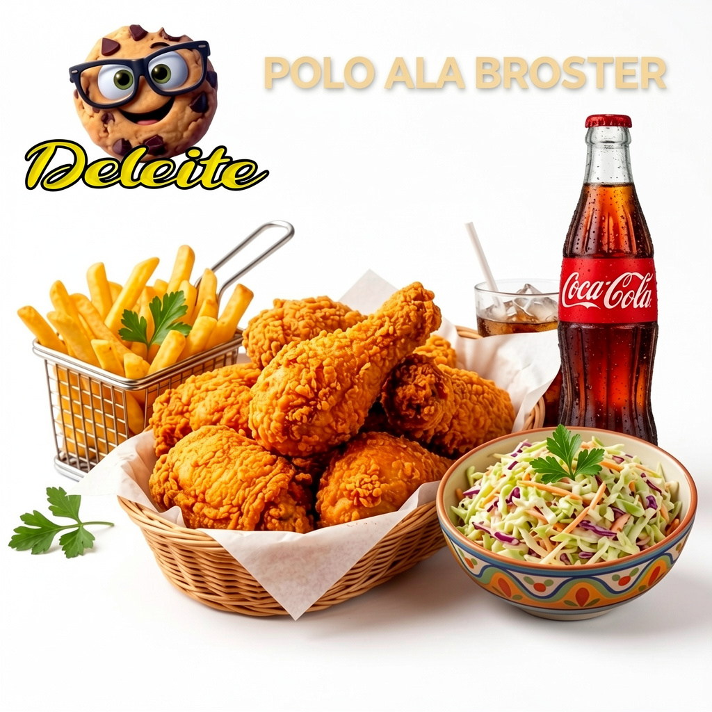 POLLO A LA BROSTER 2 PIEZAS