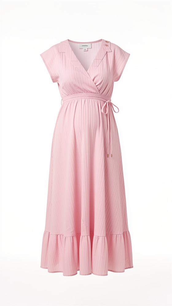 vestido corte v largo