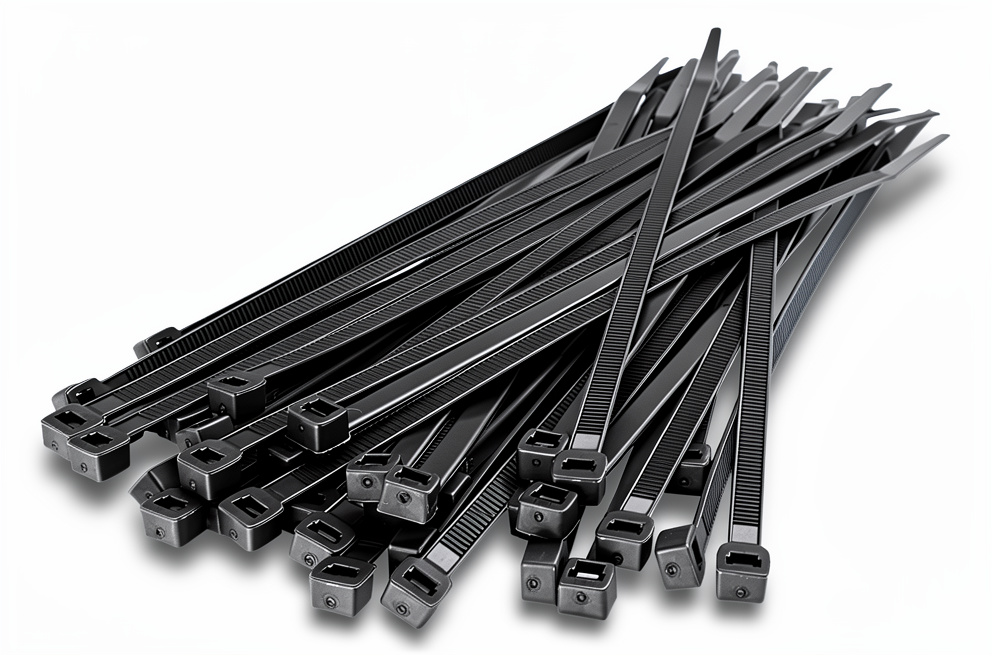 Amarras plásticas negras 3,5 x 150mm