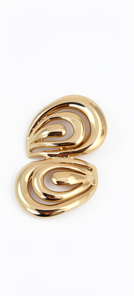 Anillo dorado grande