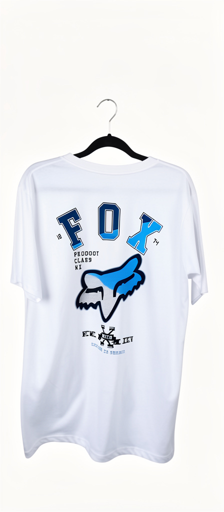 Franela Fox Azul Espalda
