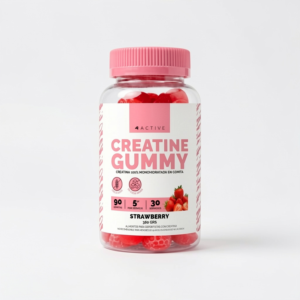 ACTIVE Creatine Gummy Strawberry