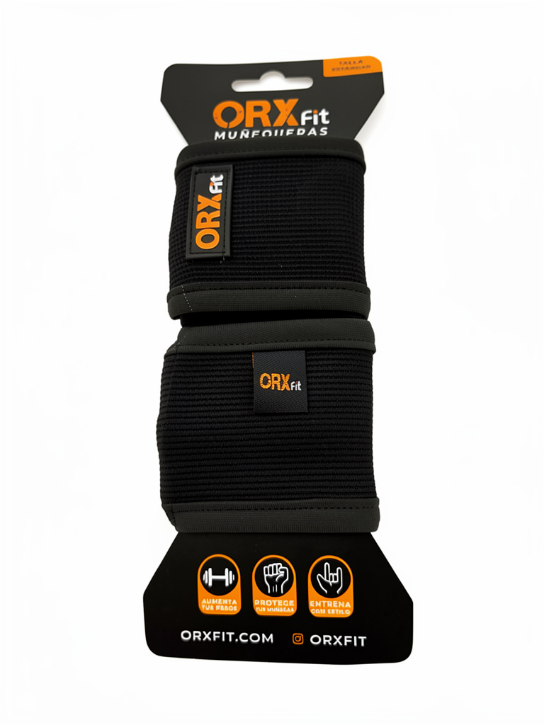 ORX Fit muñequeras negras