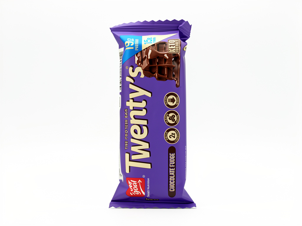 Twentys chocolate fudge barrita proteica