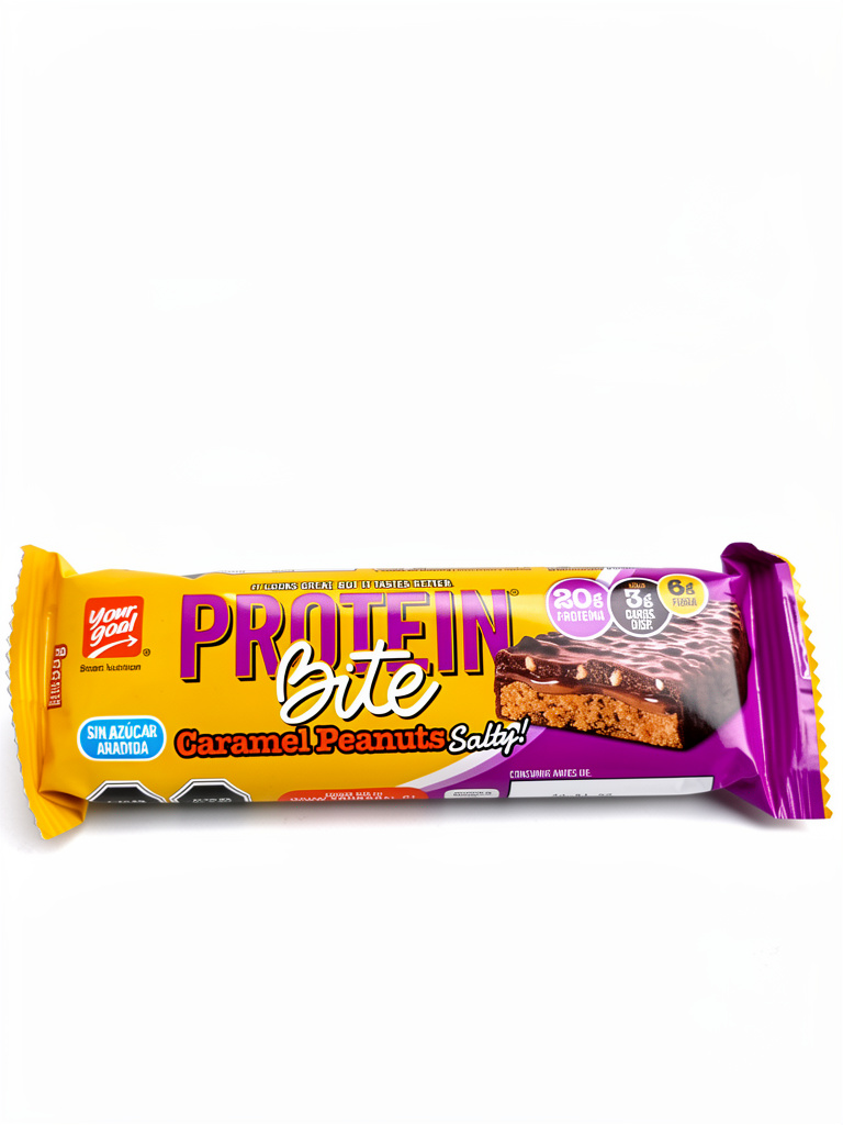 Your Goal Protein Bite Caramel Peanuts Salty