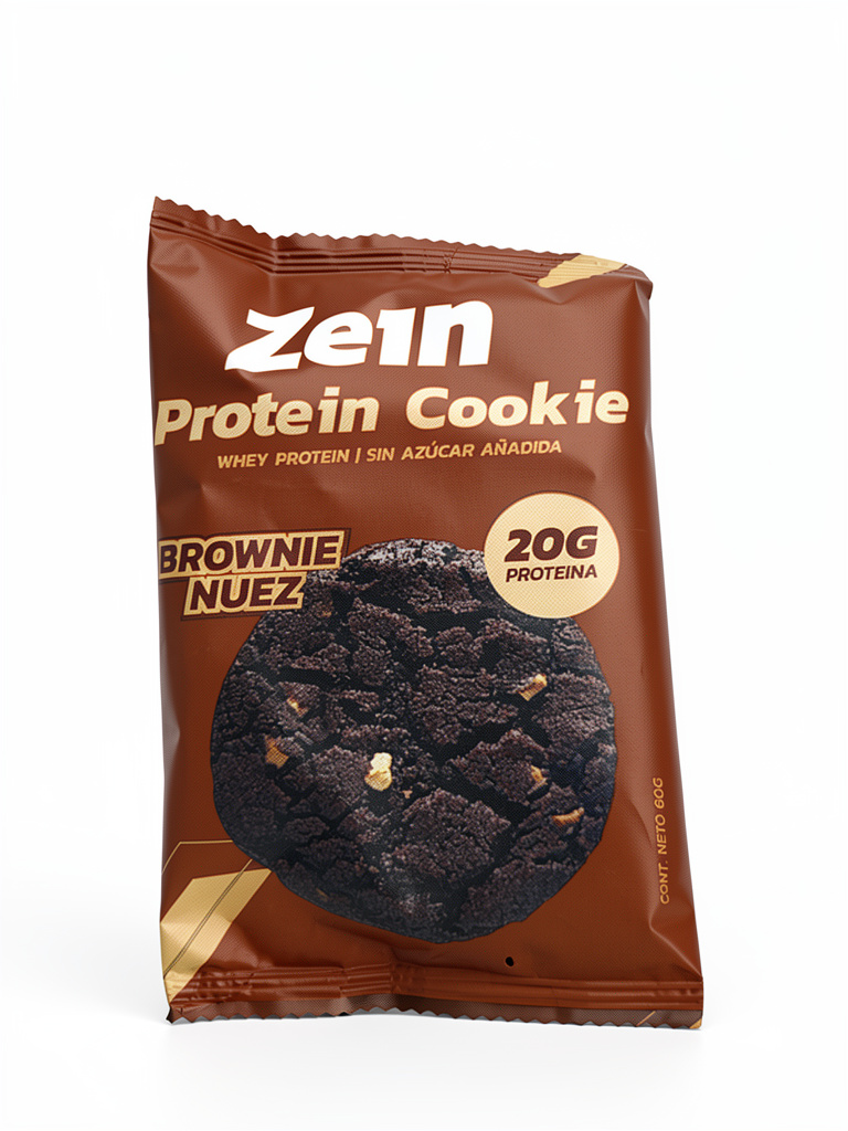 Zein Protein Cookie Brownie Nuez