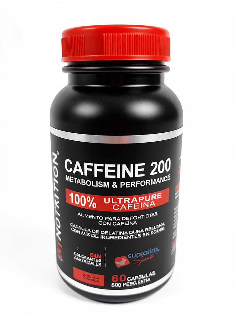 Caffeine 200 cápsulas